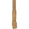 Ekena Millwork Kennewick Rough Sawn Timber Gable Bracket, Western Red Cedar, 60"W x 32"H x 4"D x 6"F, 13/12 Pitch GBW060X32X0406KEN00RWR - alternate 4